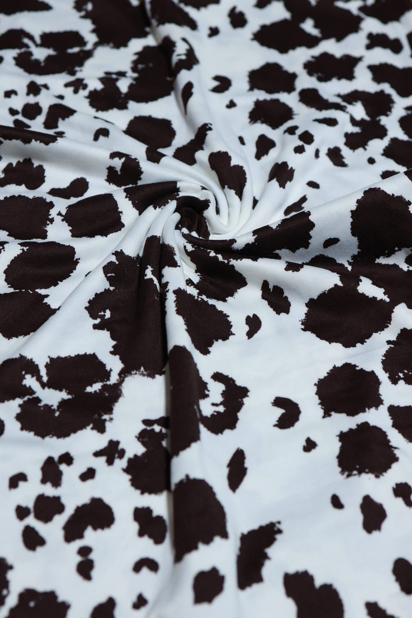 (DBP) Brown & White Cow Print
