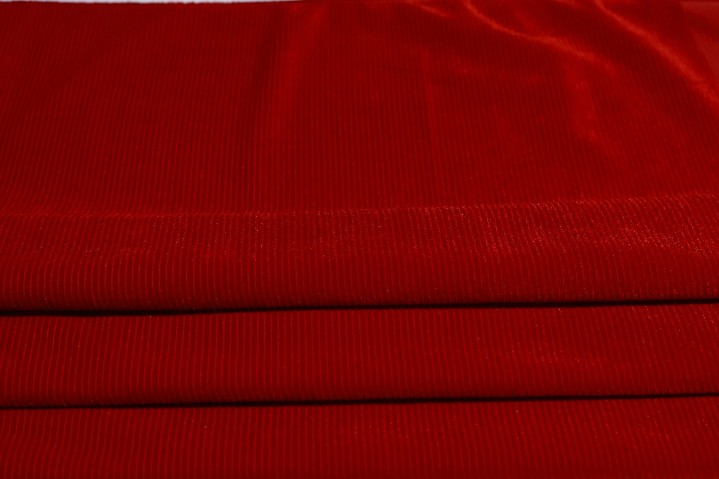 Stretch Corduroy On Red
