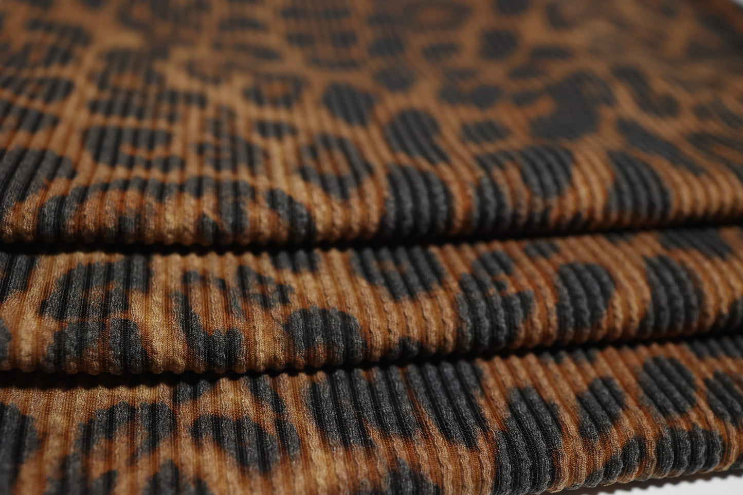 (Urban Rib) Brown Leopard