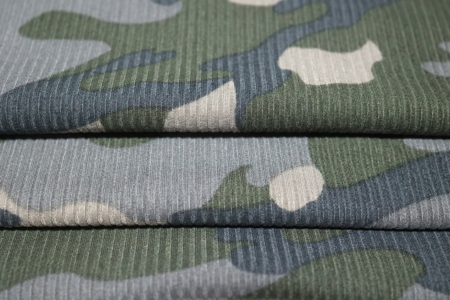 (Rib) Camo Gray/Olive/Taupe