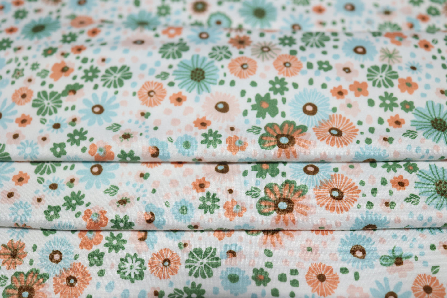 (DBP) Retro Ditsy Floral Mint
