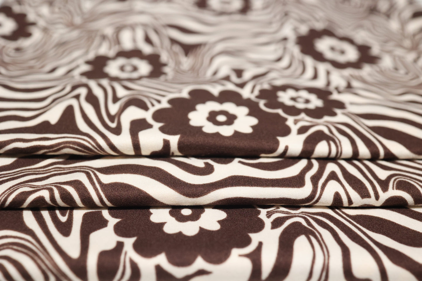 (DBP) Floral Marble Brown