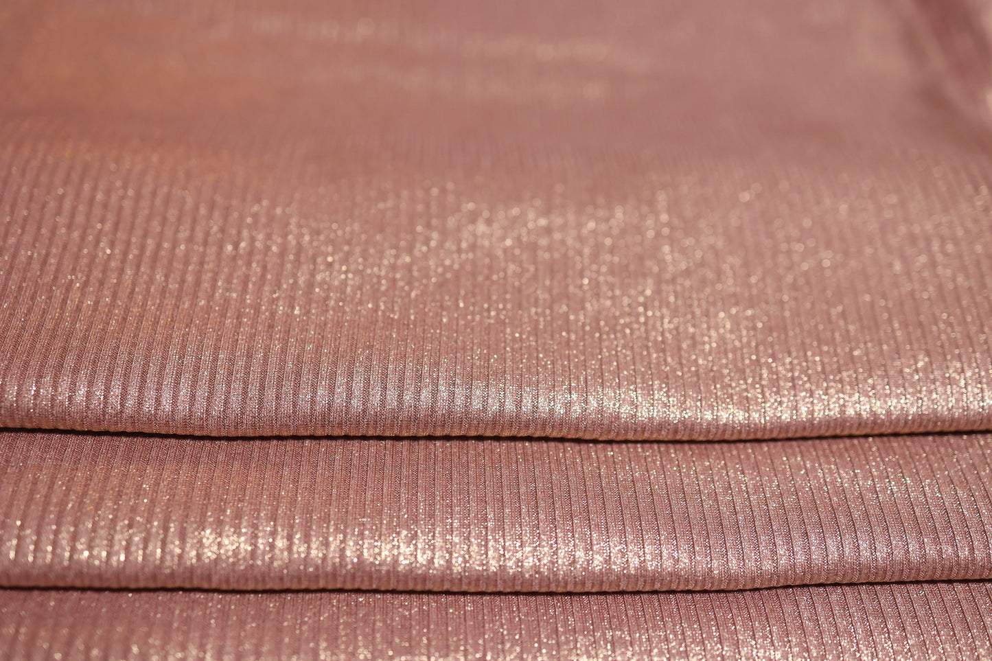(Rib) Gold Foil On Mauve