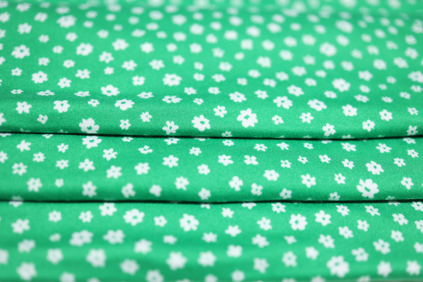 (DBP) Ditsy Floral on Green
