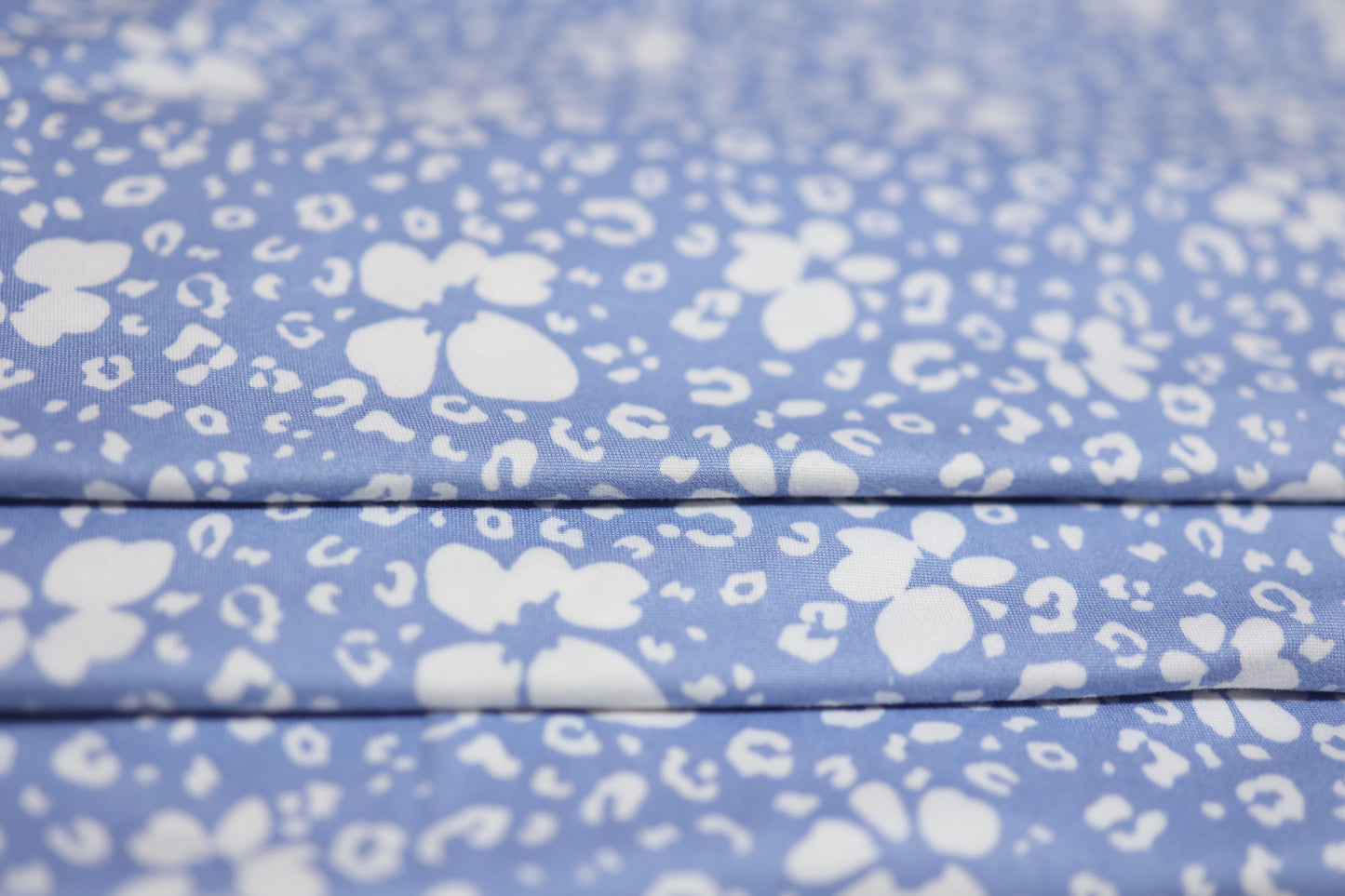 (DBP) Floral Cheetah On Blue