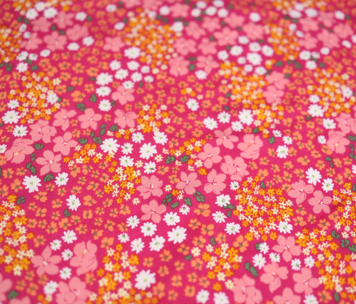 (DBP) Floral Patch Bloomfield Fuchsia