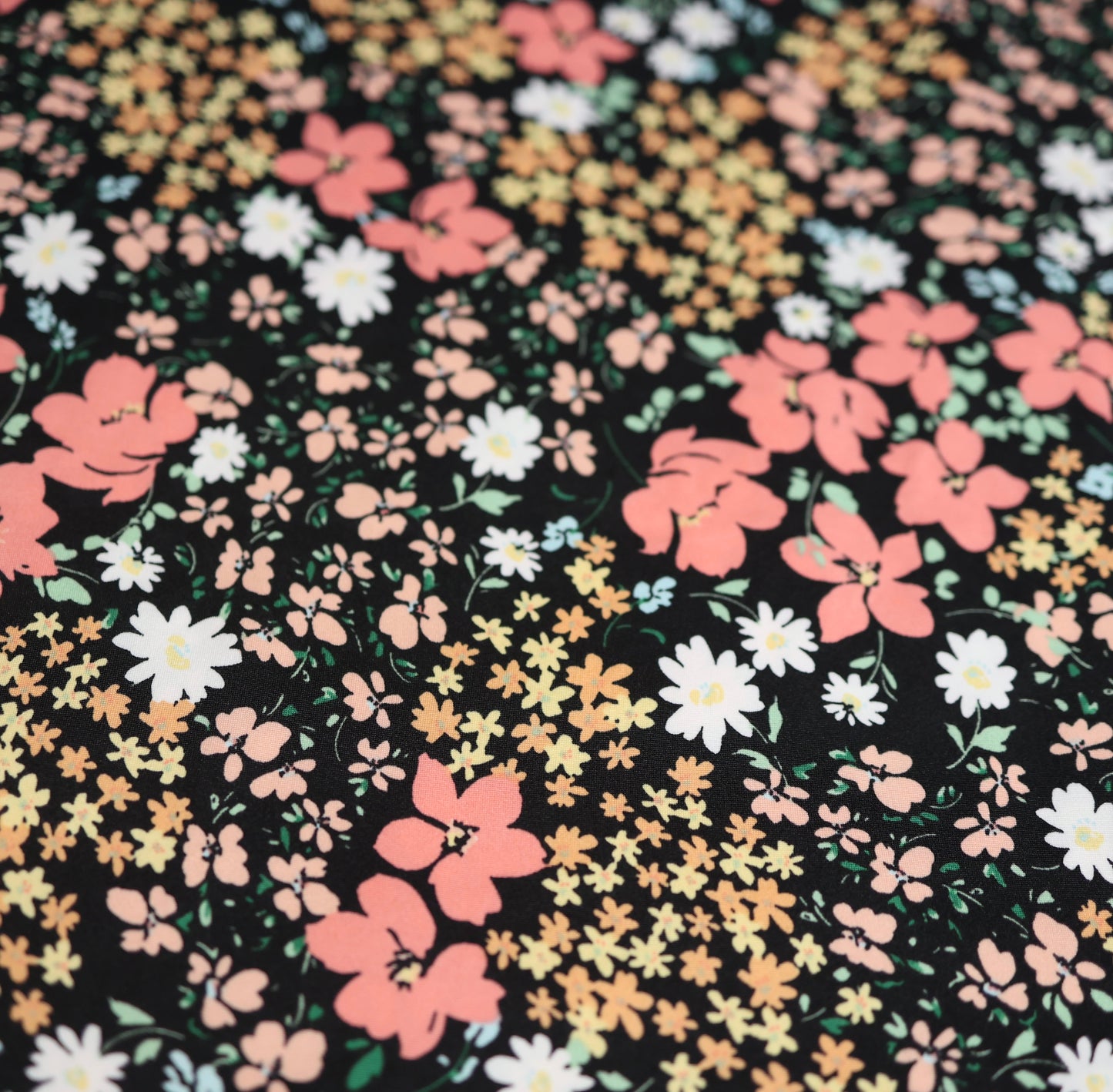 (DBP) Floral Patch Bloomfield Black