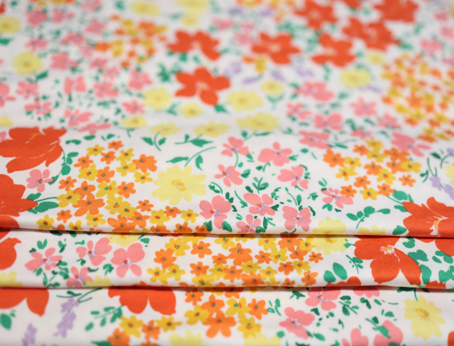(DBP) Floral Patch Bloomfield Ivory