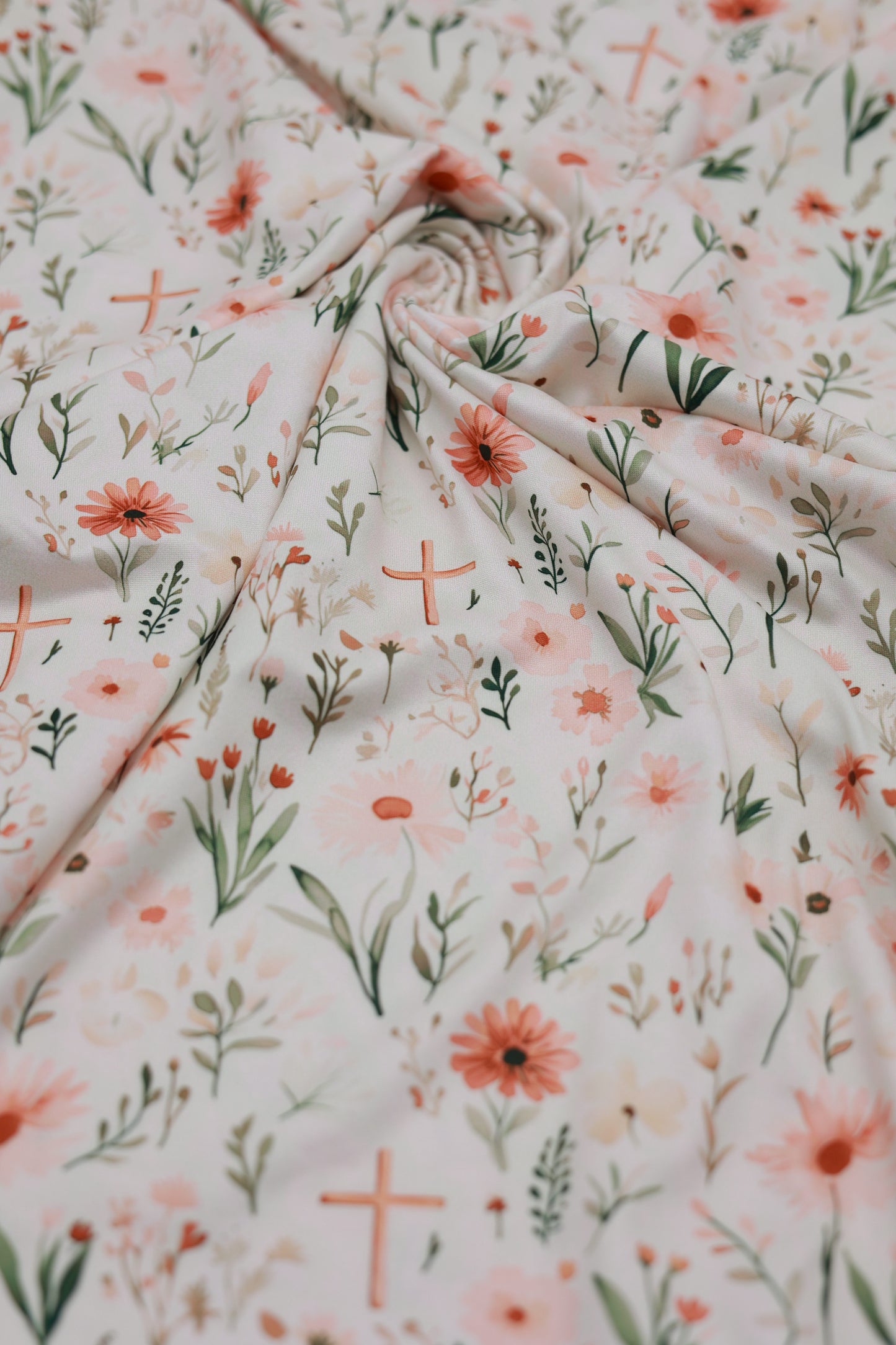 (DBP) Florals With Crosses