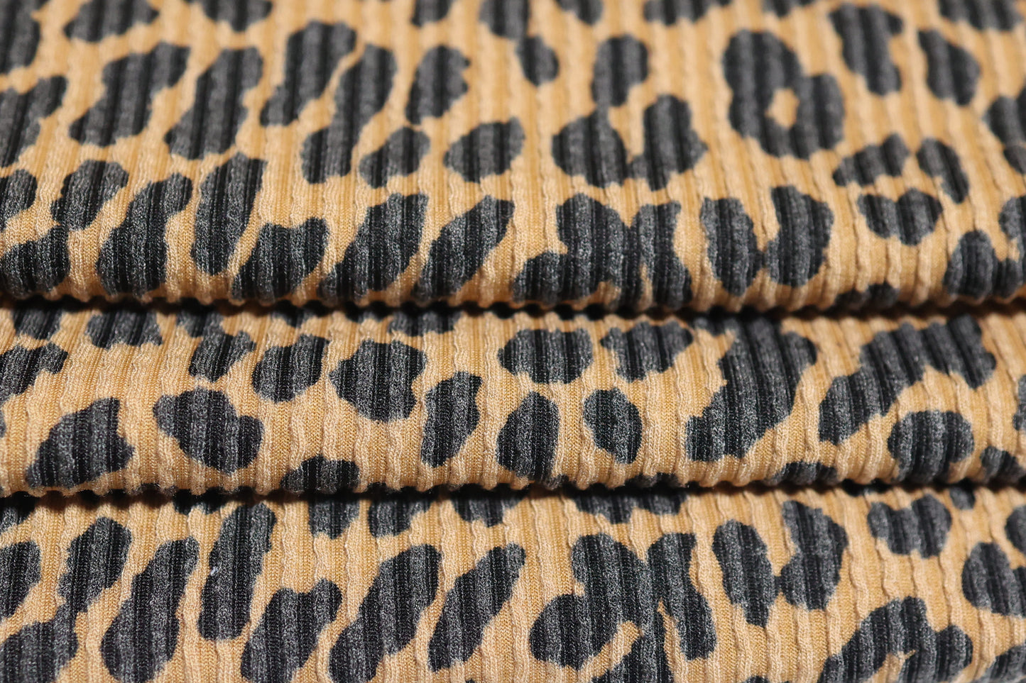 (Urban Rib) Light Brown Leopard