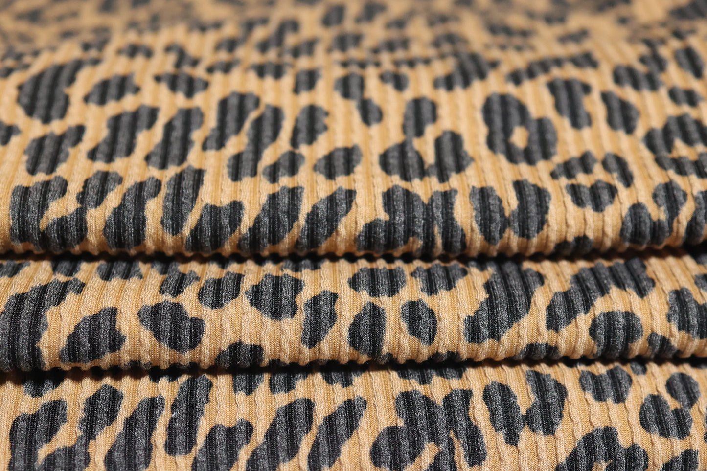 (Urban Rib) Light Brown Leopard
