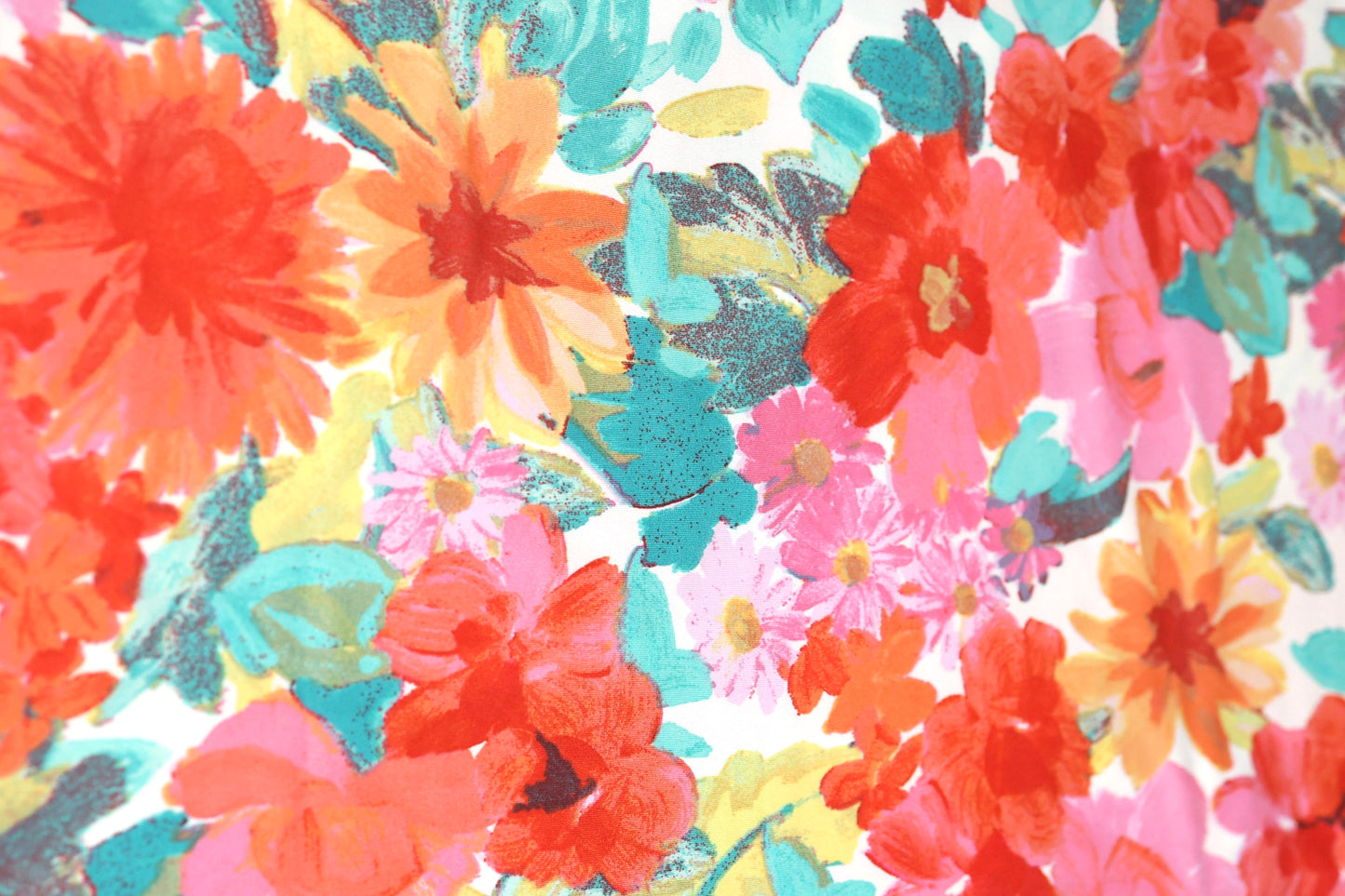 (DBP) Coral Watercolor On White