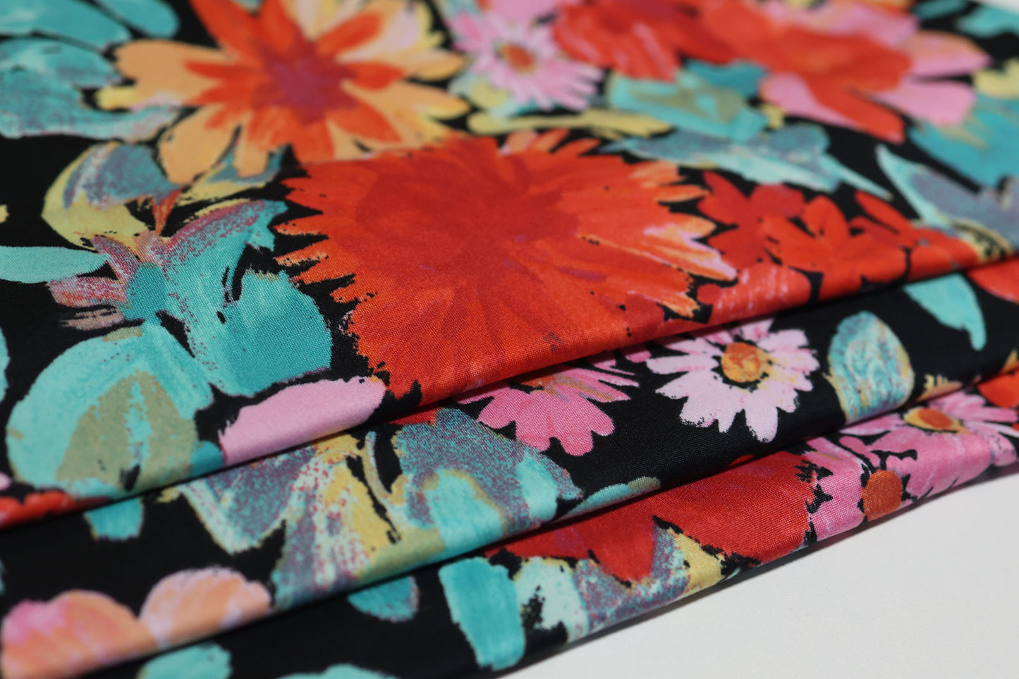 (DBP) Cherry Red Watercolor On Black