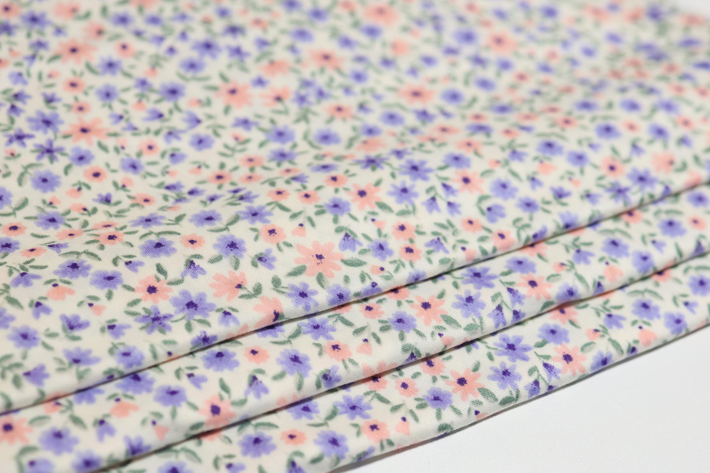 (DBP) Vintage Floral Pink & Lilac