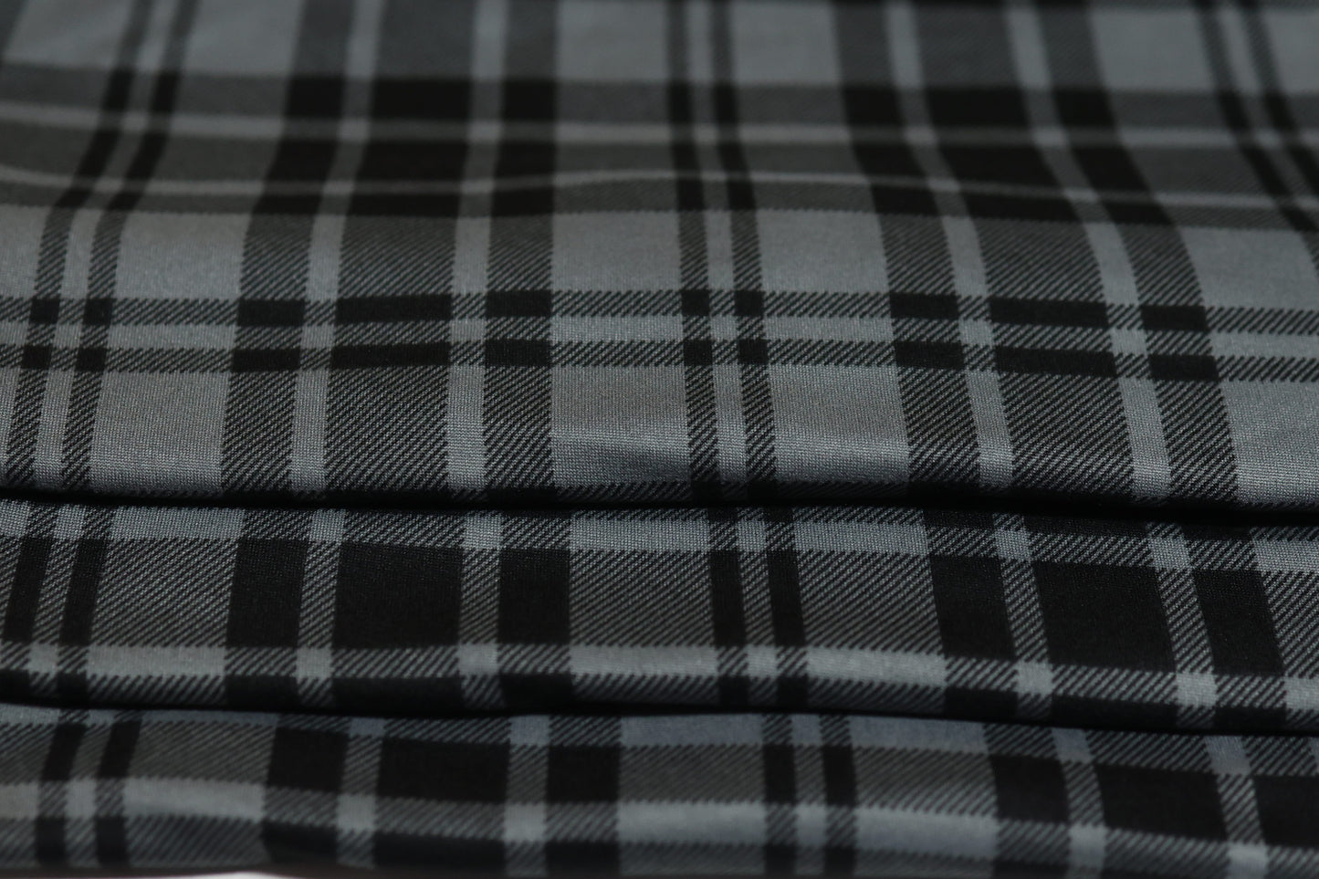 (DBP) Plaid Grey/Black