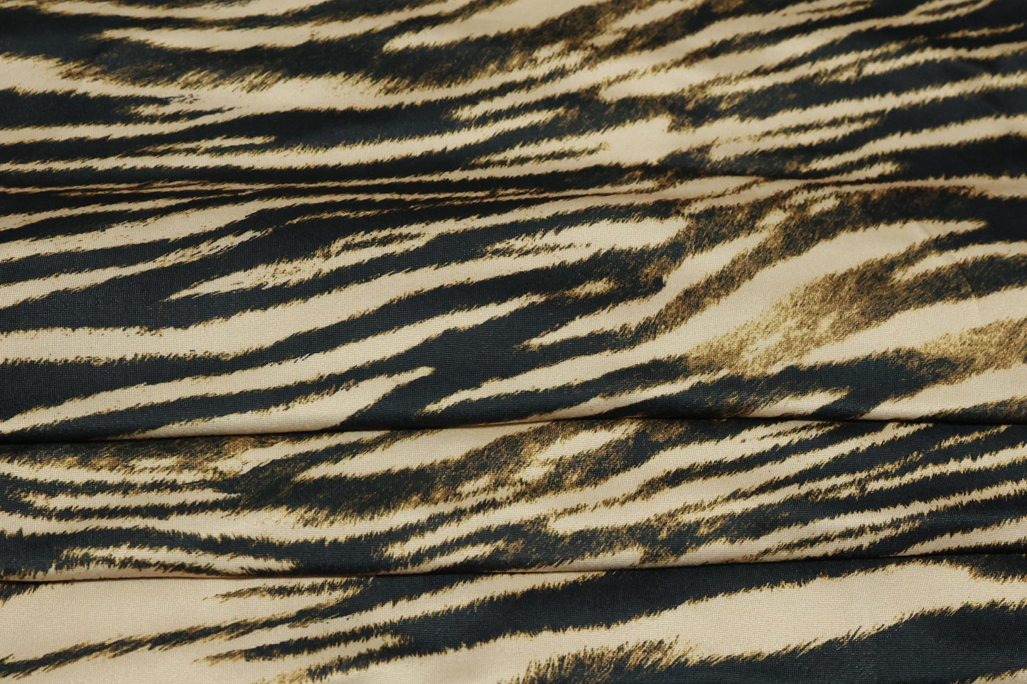 (DBP) Black Tiger Stripes On Taupe