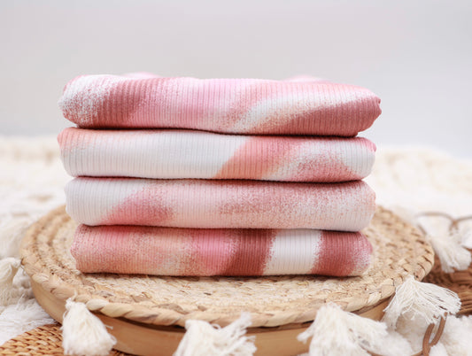 (Rib) Tie Dye Blush
