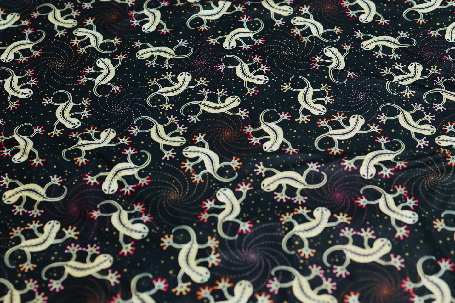 (DBP) Cosmic Salamanders On Black