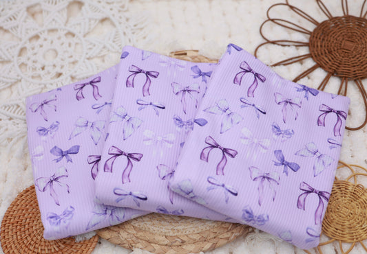 (Rib) Bows On Purple
