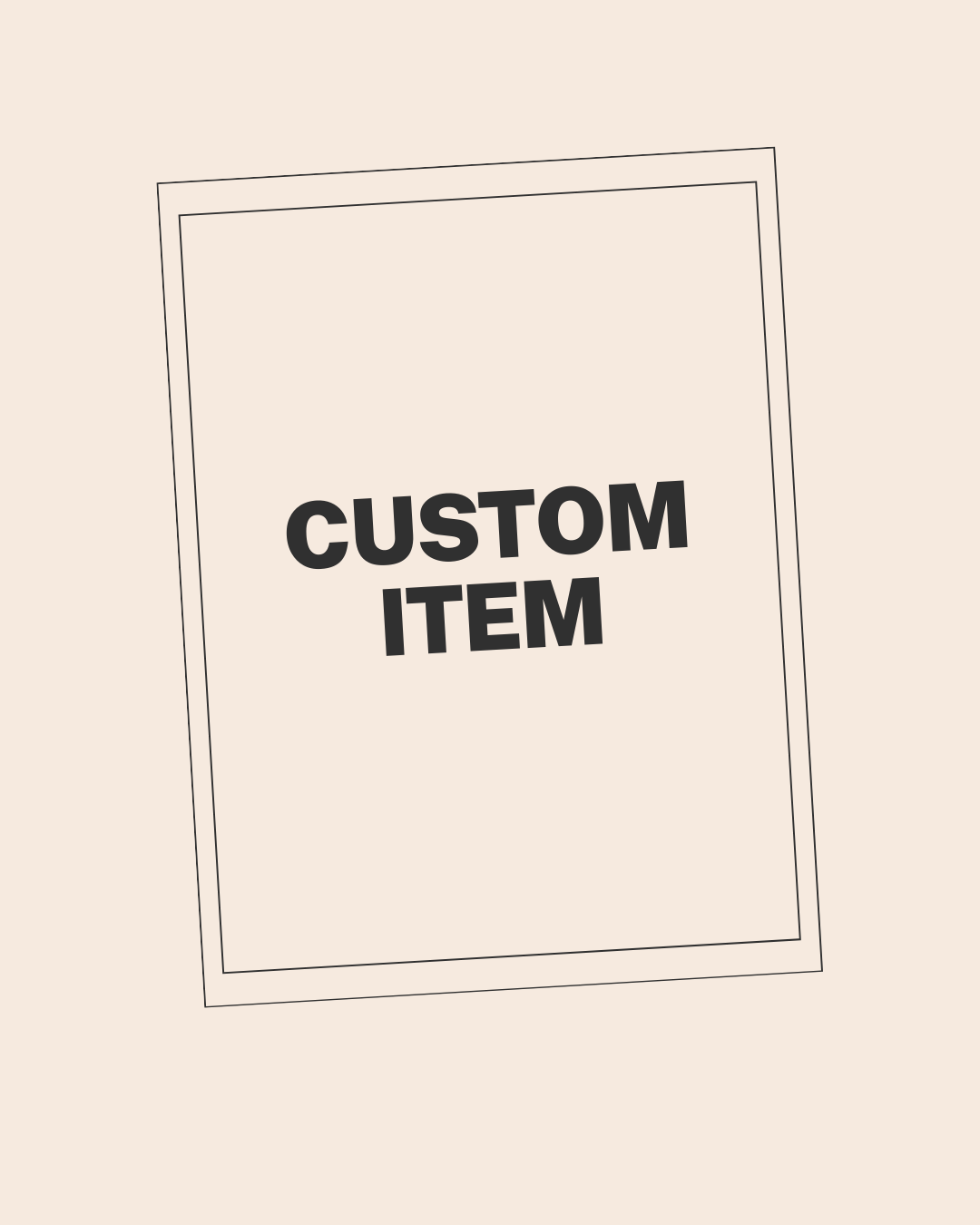 Custom Outfit