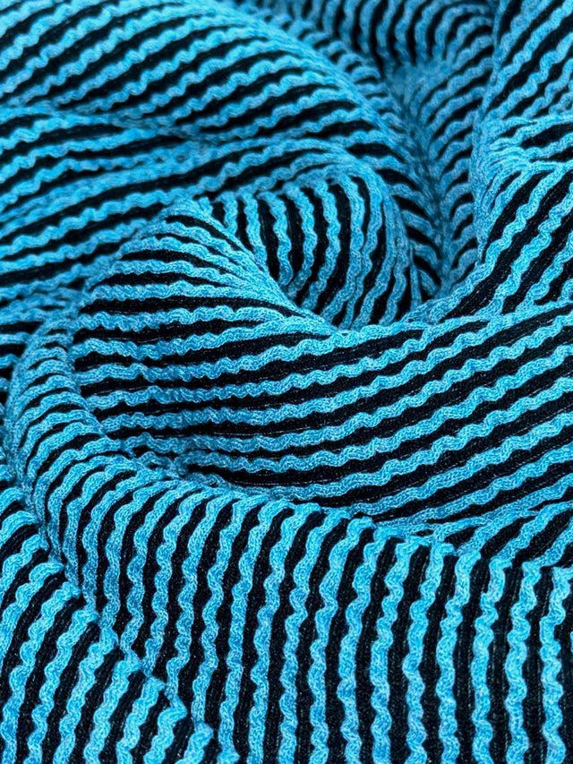 (Urban Rib) Black/Cobalt Blue