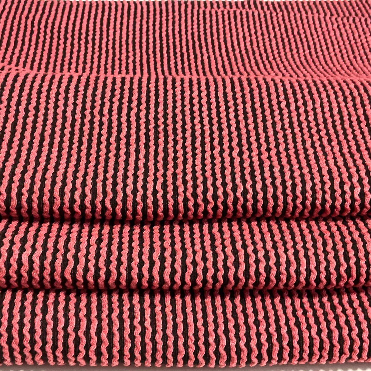 (Urban Rib) Black/Coral