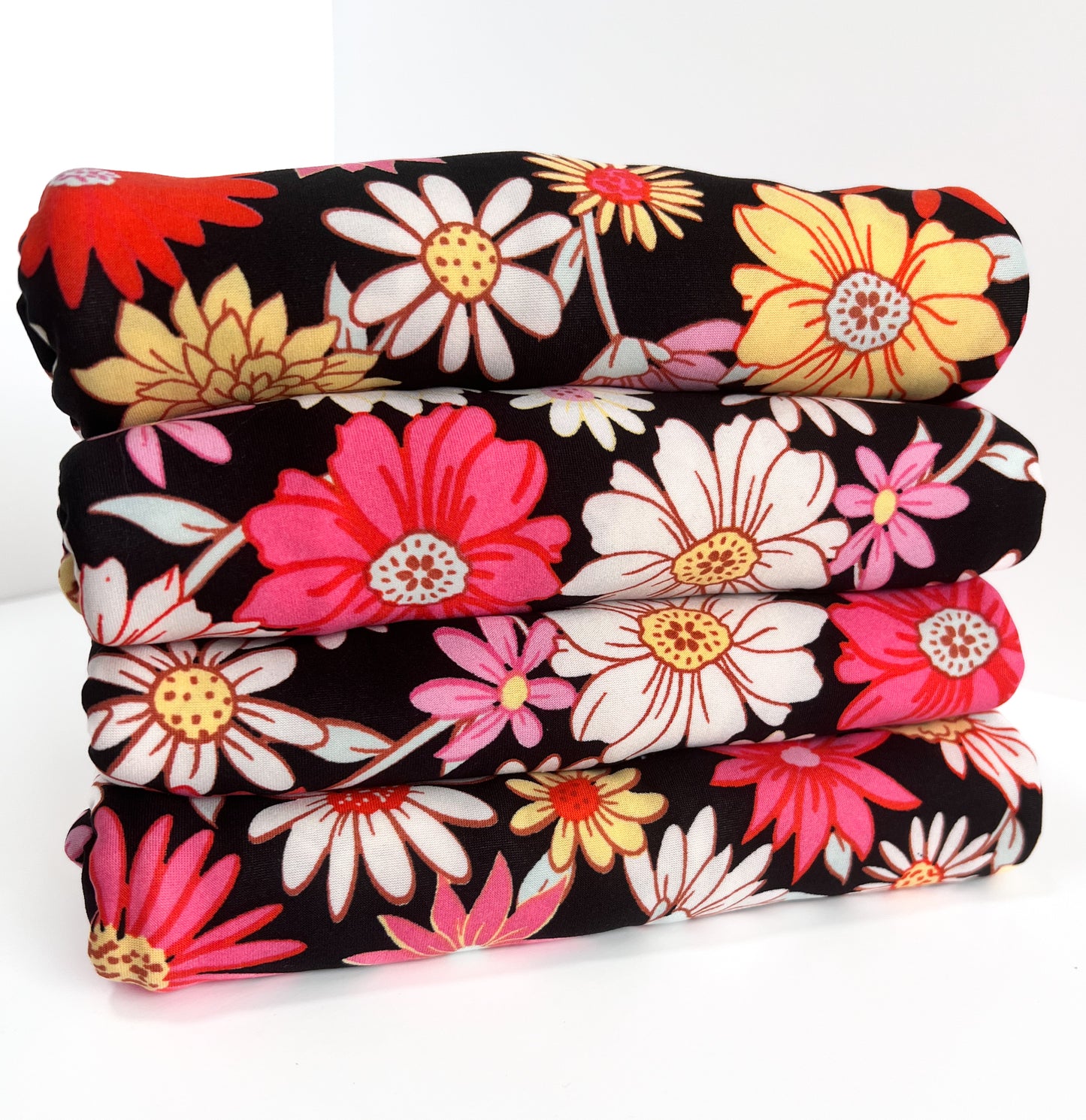 (DBP) Flower Collection On Black