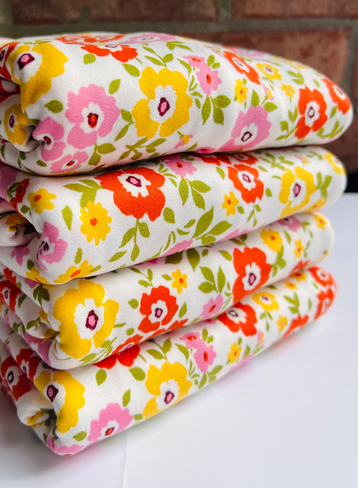 (DBP) Summer Florals On White