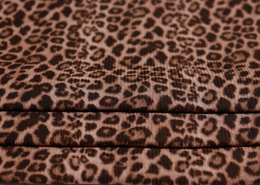 (Rib) Cheetah On Ash Brown