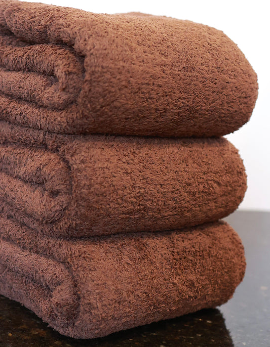 (Cozy Sweater Knit) Solid Brown