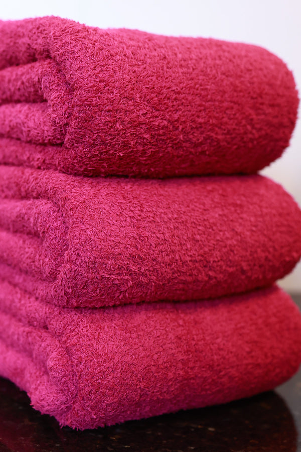 (Cozy Sweater Knit) Solid Magenta