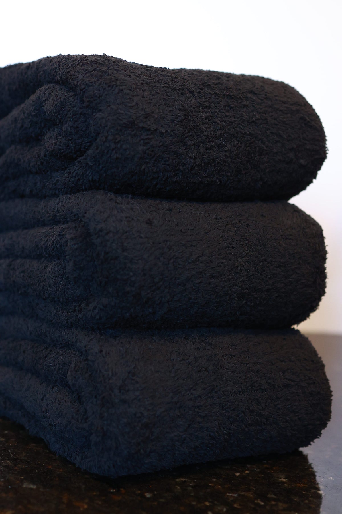 (Cozy Sweater Knit) Solid Black