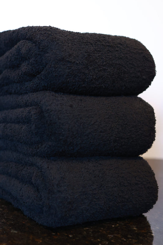 (Cozy Sweater Knit) Solid Black