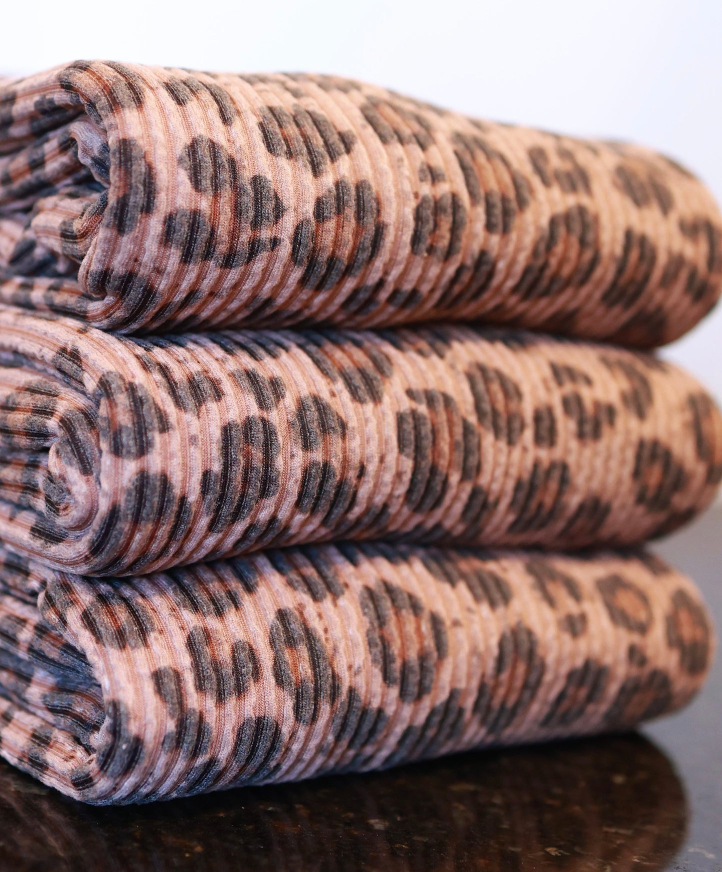 (Urban Rib) Leopard On Mocha