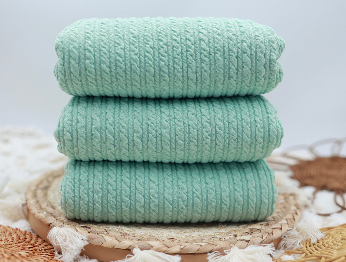 (Golden Rib Knit) Mint