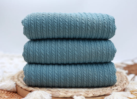 (Golden Rib Knit) Lagoon