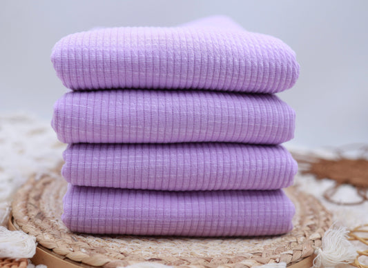 (Luxury Rib Knit) Lilac
