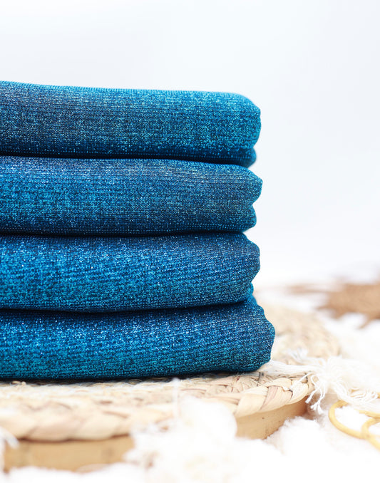 (Sparkly Glitter Knit) Beyond Blue