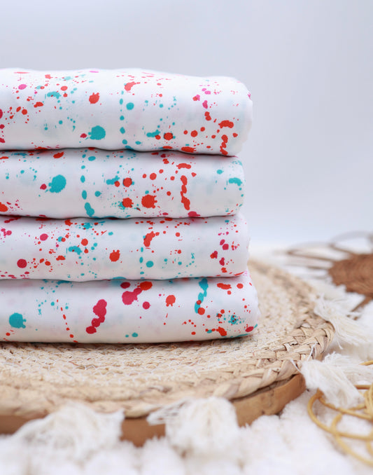 (DBP) Paint Splatter On White