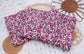 (DBP) Small Floral Red, White & Blue