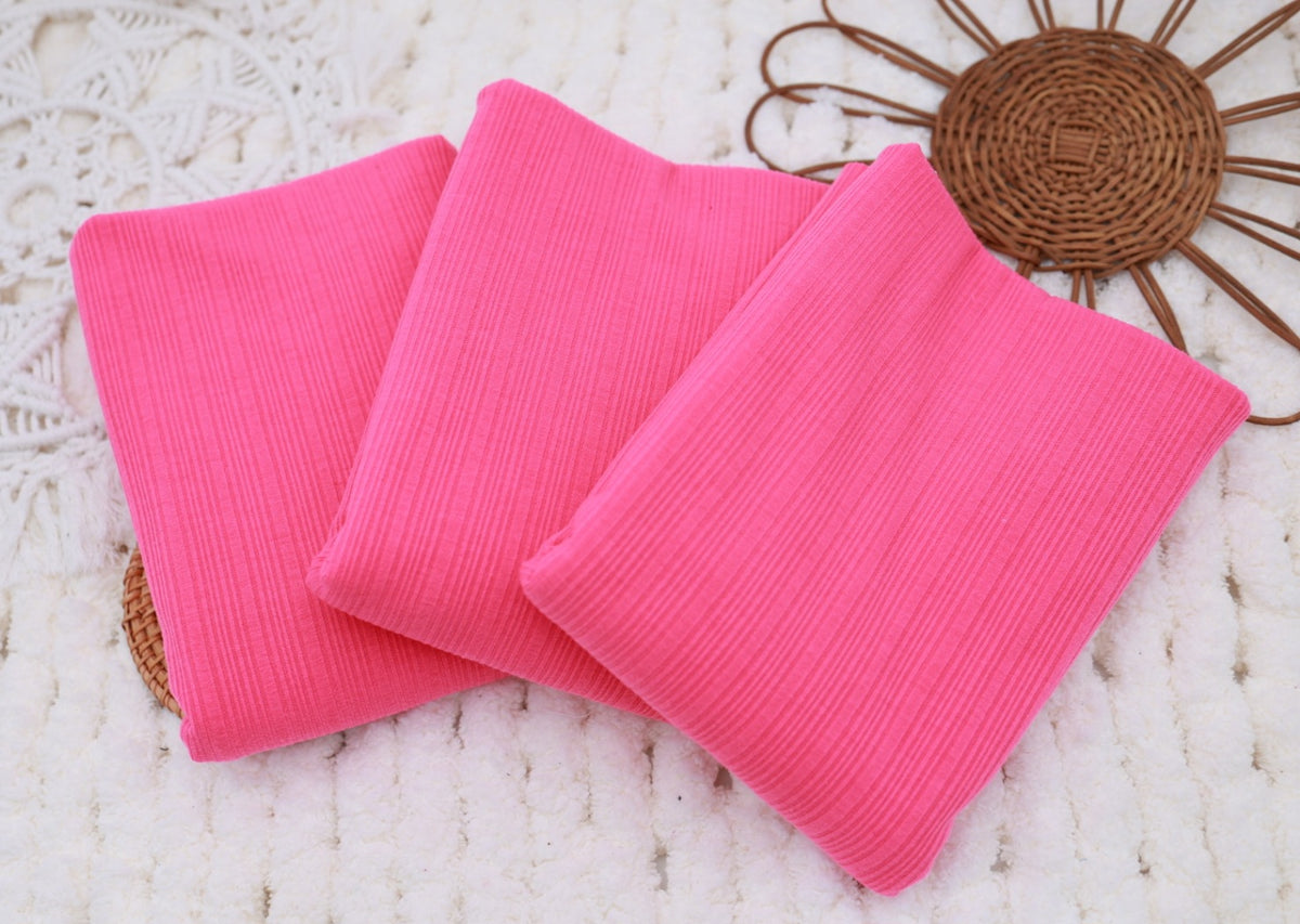 (Portia Rib) Neon Pink