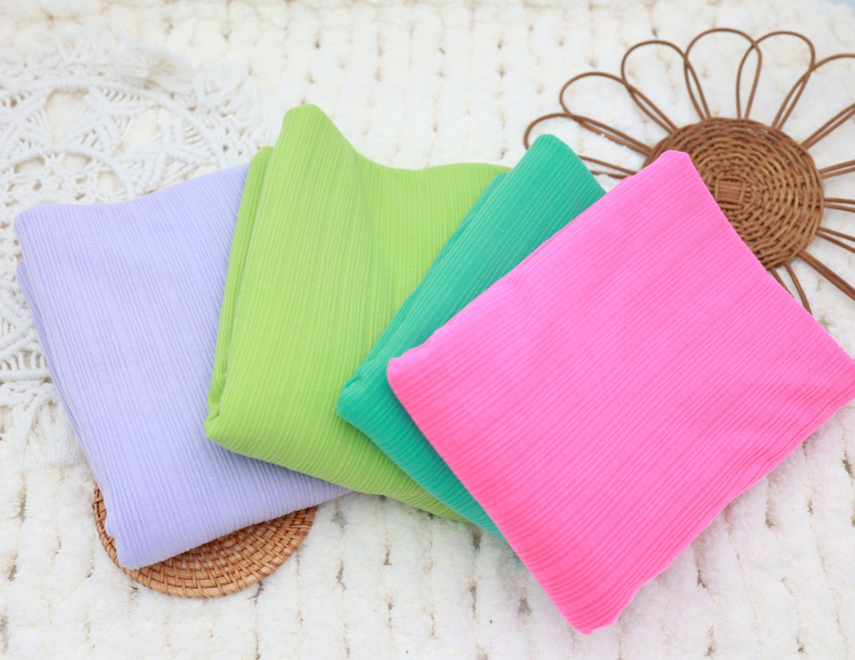 (Portia Rib) Neon Pink