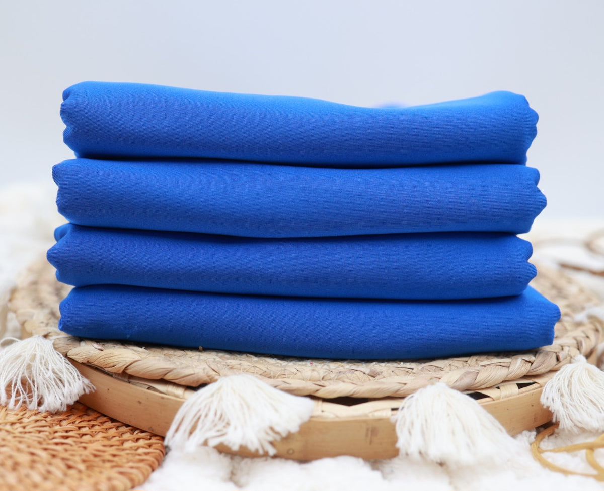(Athletic Swim Knit) Shiny Ocean Blue