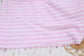 (Comfy Towel Knit) BubbleGum Pink Stripes