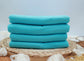 4x2 Rib Solid Aqua