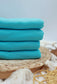4x2 Rib Solid Aqua