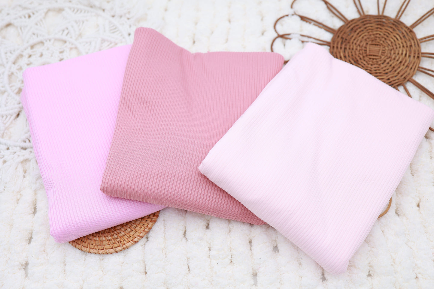 4x2 Rib Solid Mauve