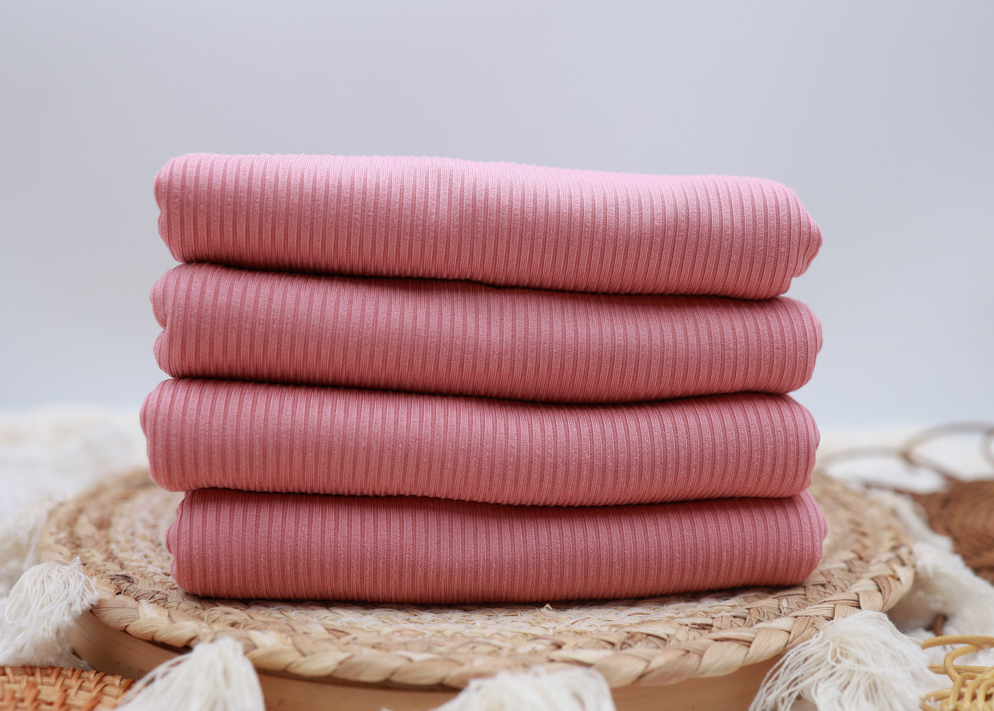 4x2 Rib Solid Mauve
