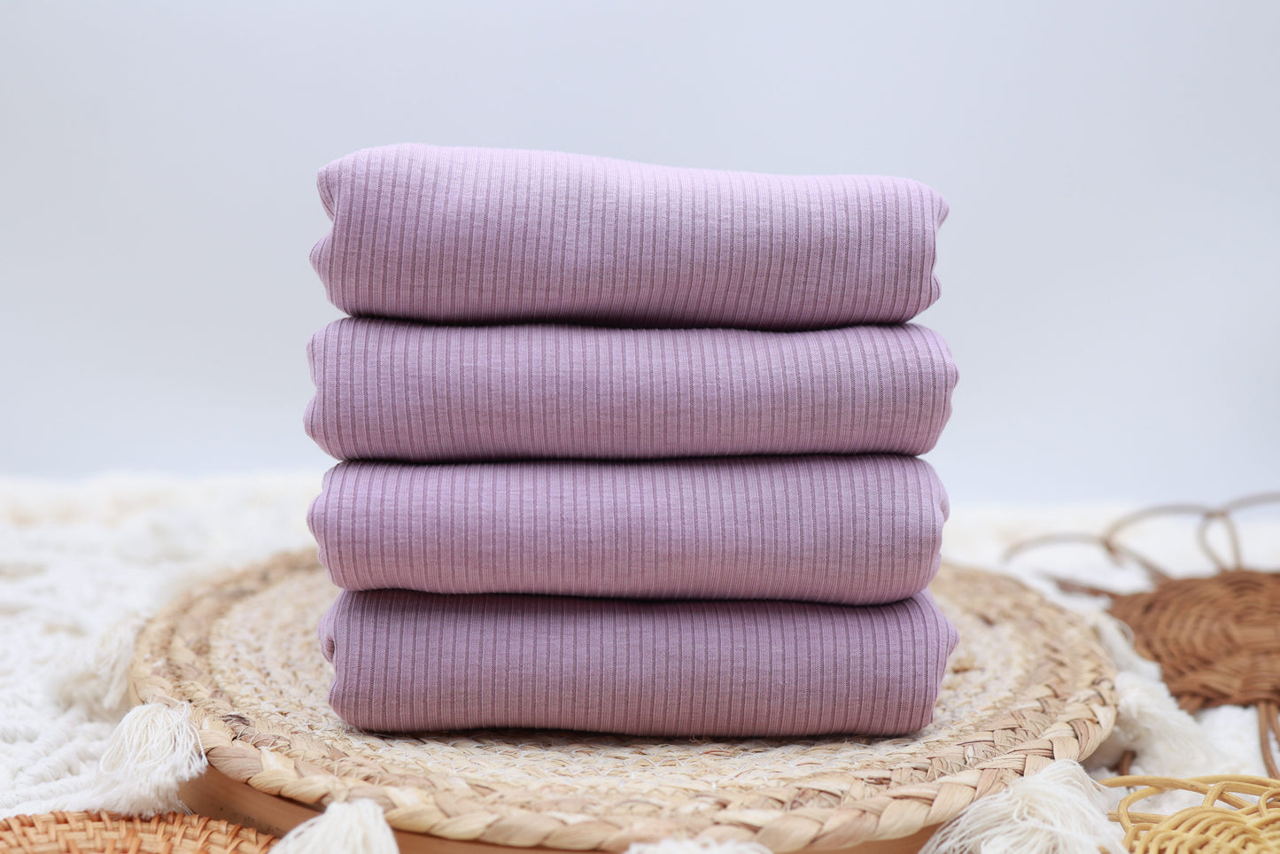 4x2 Rib Solid Lavender