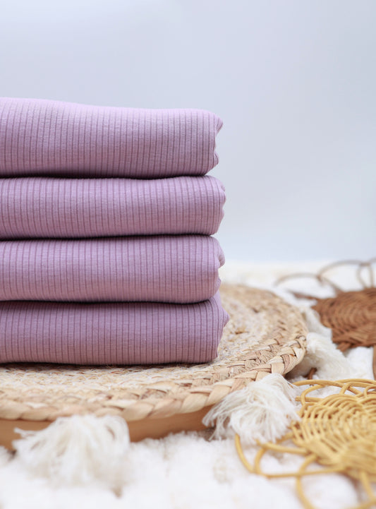 4x2 Rib Solid Lavender